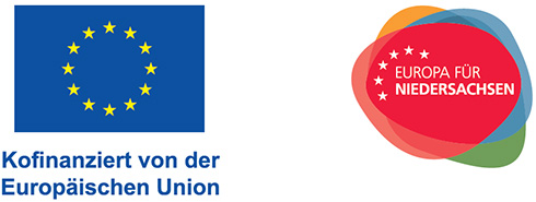 Logo EU und Europa für Niedersachsen