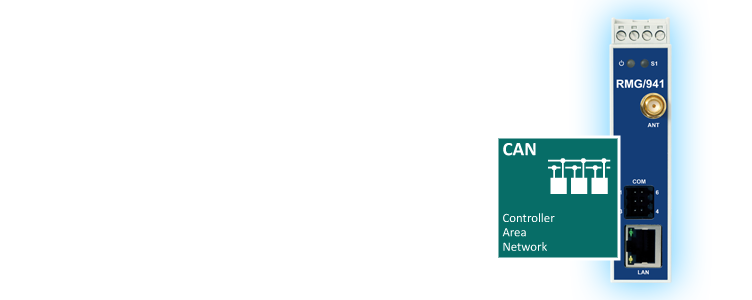 RMG/941C: Remote Maintenance Gateway mit CAN
